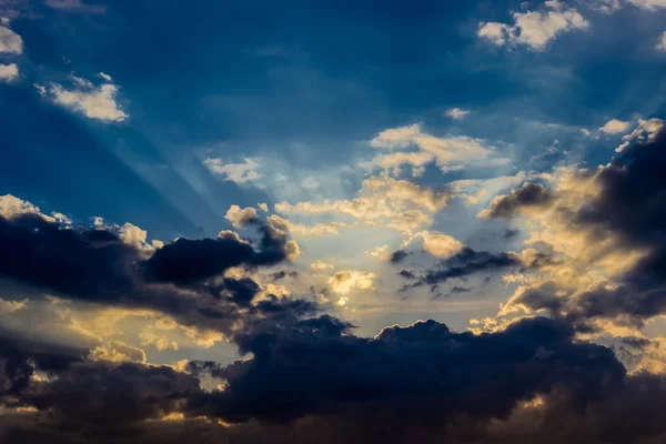 Cielo durante la puesta del sol —  Fotos de Stock