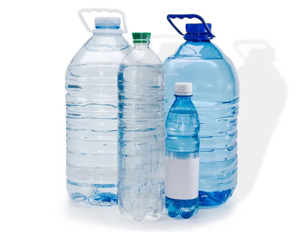 Multiple water bottles — Stock Photo, Image