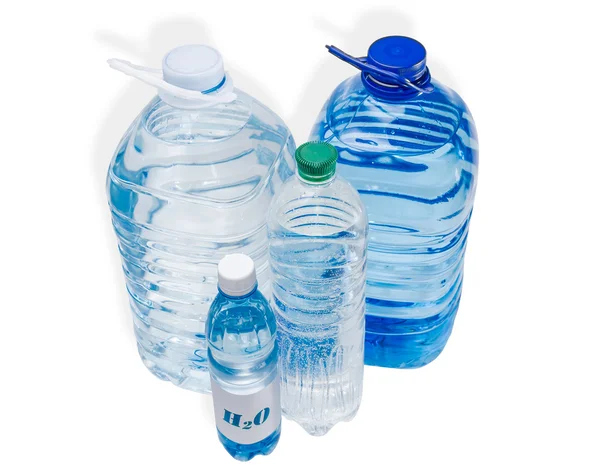 Multiple water bottles — Stock Photo, Image