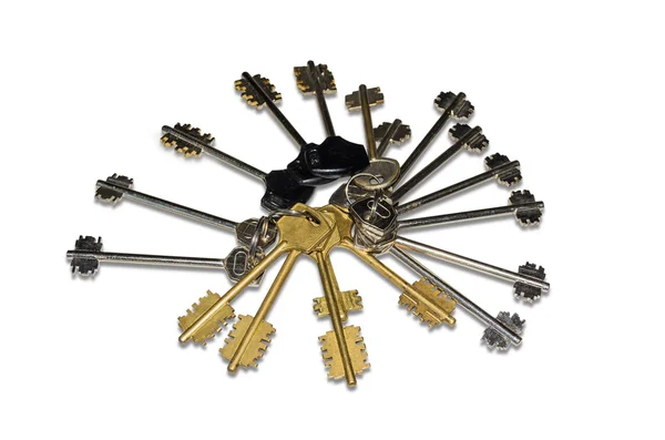 Schlüssel für Türschlösser — Stockfoto
