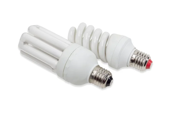 Lampes fluorescentes économes en énergie — Photo