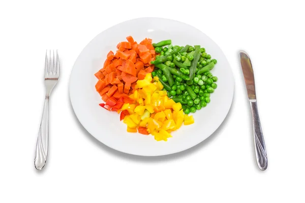 煮熟的蔬菜 — 图库照片