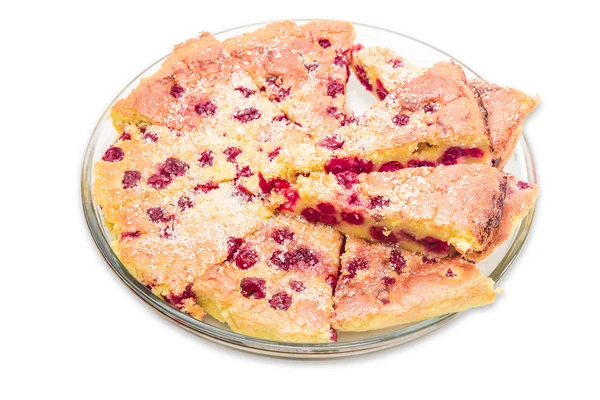 Clafoutis de cereja — Fotografia de Stock