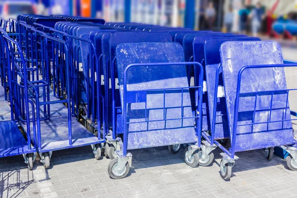 Einkaufswagen Stockbild