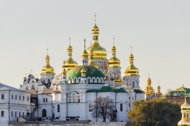 Kiev-Pechersk Lavra sonbahar akşam
