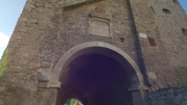 Kamianets-Podilskyi, Ukrayna 'daki Ortaçağ Stephen Batorys Kulesi