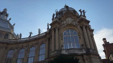 Budapeşte 'deki Vajdahunyad Şatosu' nda tarım müzesinin Barok binası