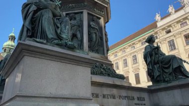 I. Francis 'in anıtı, Avusturya' nın ilk imparatoru, Viyana