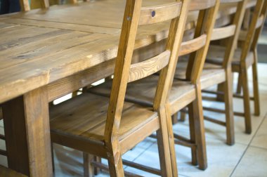 Masada ahşap sandalye