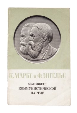 Broşür komünist Manifesto