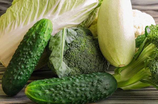 Brócoli, coliflor y col — Foto de Stock