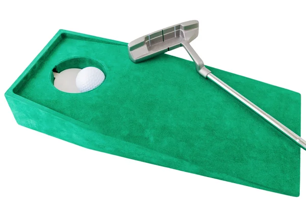 Innendørs minigolf – stockfoto