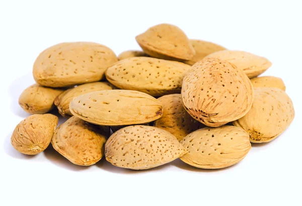 Almonds inshell — Stock Photo, Image