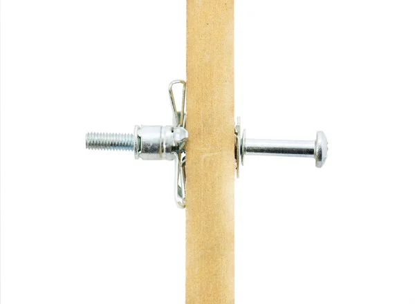 Dowel and construction — Stock Photo, Image