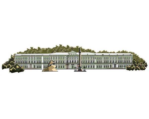 Musée de l'Ermitage — Image vectorielle
