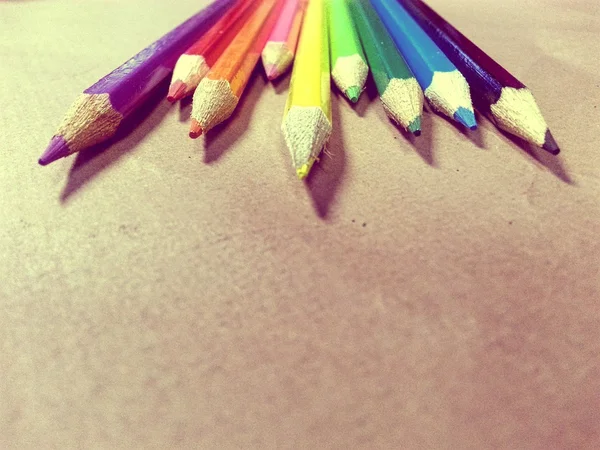 Crayons colorés — Photo