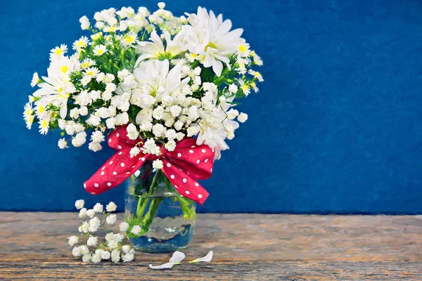 デイジーの花束印象派 — ストック写真