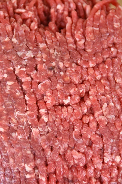 Közelkép a darált marhahús — Stock Fotó