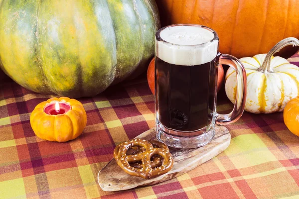 Birra alla zucca — Foto Stock