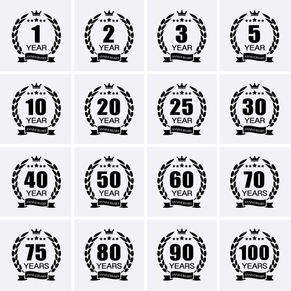 Знак сбора венков Лорел на годовщину
.