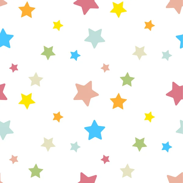 Star seamless pattern. — Stock Vector