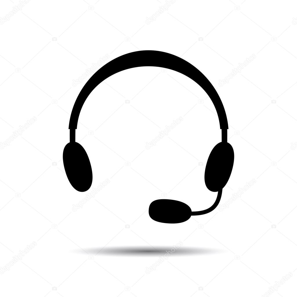 Hotline Support Icon. Vector