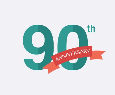 90'ıncı yıl yıldönümü simgesi