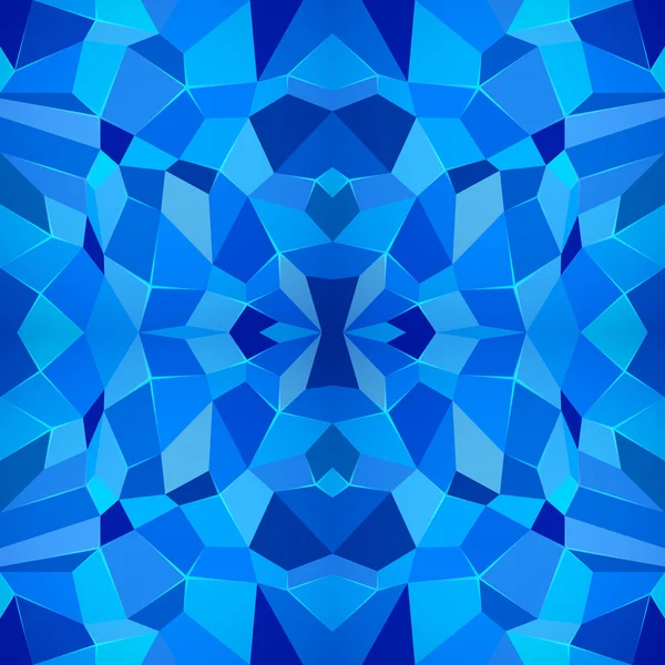 추상적 인 파란색 바다없는 패턴 — 스톡 벡터