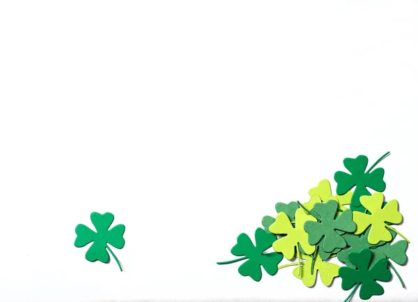 St. Patrick de dag Shamrocks — Stockfoto