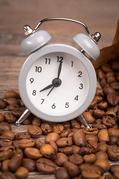 Spilled coffee bag — Stock Photo, Image