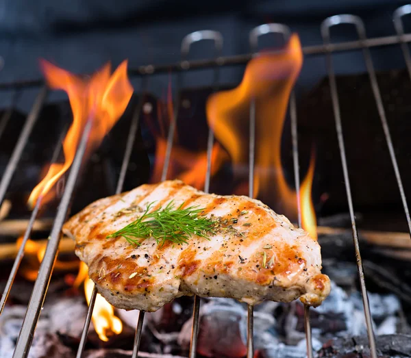 Delicious grilled meat — Stock Photo, Image