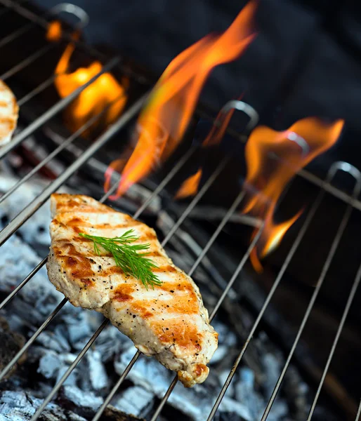 Delicious grilled meat — Stock Photo, Image