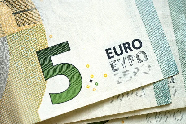 Nowe Euro 5 — Zdjęcie stockowe