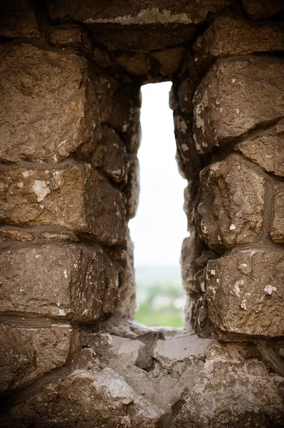 Window in castle — Stock Photo, Image