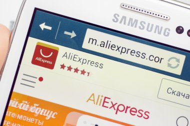 Aliexpress site uygulaması