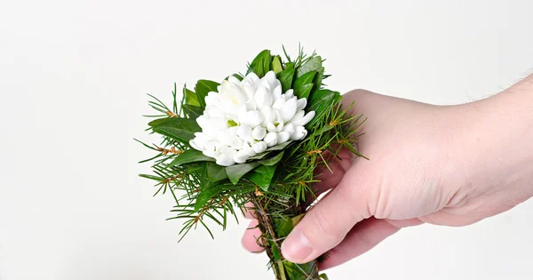 Buquê de flores de gota de neve — Fotografia de Stock