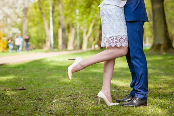 Boda feliz pareja — Foto de Stock