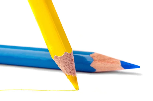 ดินสอไม้ที่มีสีสัน — ภาพถ่ายสต็อก