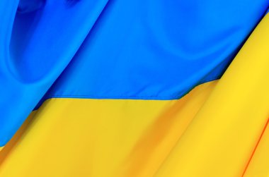 Renkli Ukrayna bayrağı