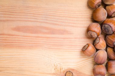 Fındık odun yığını