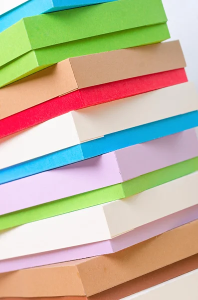 Brightly colored boxes — Stock Photo, Image