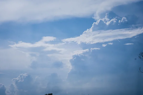 Clouds on blue sky — Stock Photo, Image