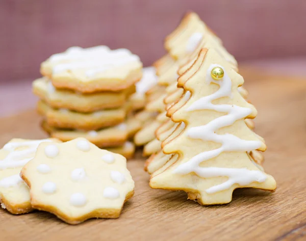 Montón de galletas de Navidad — Foto de Stock