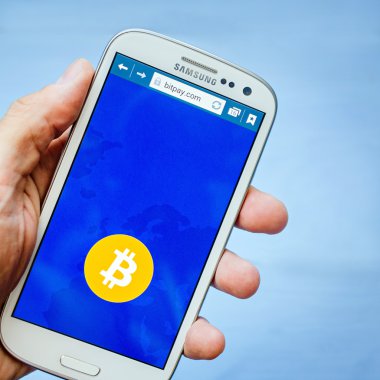 bitcoin oturum smartphone ekranlarda