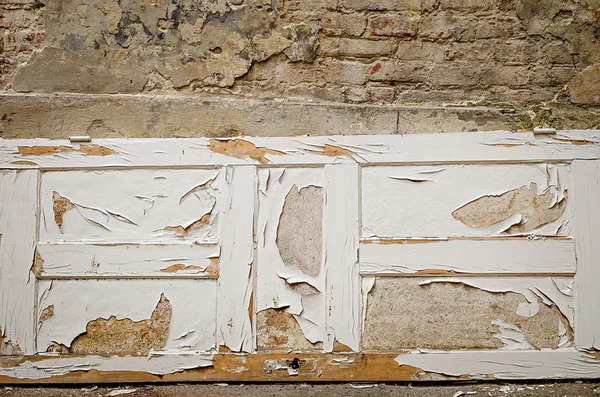 Vecchia porta dipinta — Foto Stock