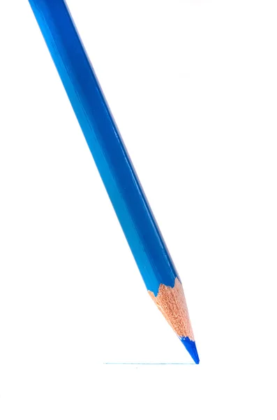 Ручка на белом — стоковое фото