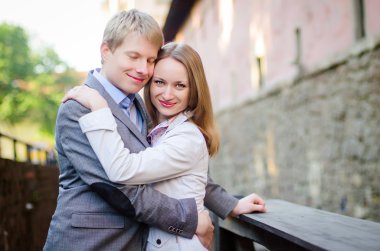 Birbirine aşık çift