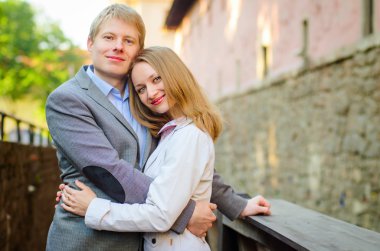 Birbirine aşık çift