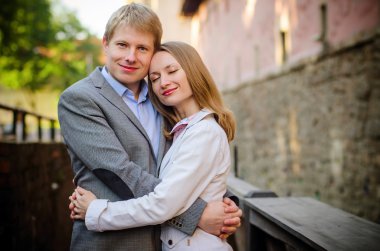 Birbirine aşık çift