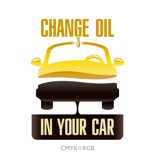 Change Engine Oil in Your Car Royalty Free Stock Illustrations